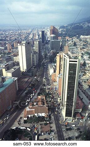 View over the Financial District Bogota Colombia View Large Photo Image Stock Image - View over the Financial District Bogota Colombia. Fotosearch