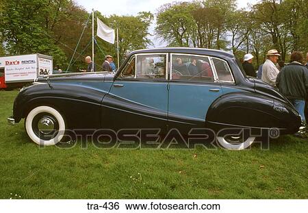 Stock Photograph - Vintage Bentley Luxury Saloon. Fotosearch