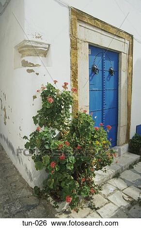 Stock Photograph - Wallscape Sousse Tunisia. Fotosearch