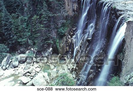 Stock Photo - Waterfall Mexico. Fotosearch