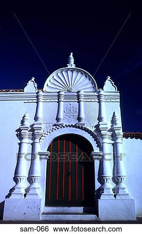 White Decorative Facade Coro Venezuela View Large Photo Image Stock Photograph - White Decorative Facade Coro Venezuela. Fotosearch