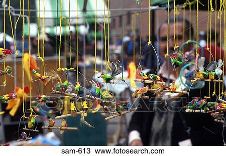 Wood Toys Hanging on Stall Bogota Colombia View Large Photo Image Stock Image - Wood Toys Hanging on Stall Bogota Colombia. Fotosearch