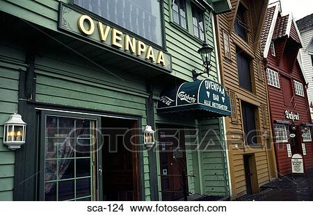 Wooden Shop Front Stavanger Norway View Large Photo Image Picture - Wooden Shop Front Stavanger Norway. Fotosearch