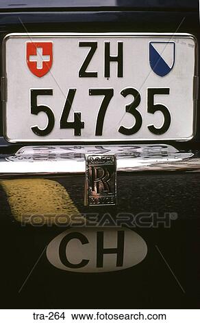 Zurich Number Plate Switzerland View Large Photo Image Picture - Zurich Number Plate Switzerland. Fotosearch
