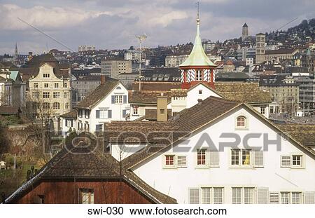 Zurich Skyline Switzerland View Large Photo Image Stock Image - Zurich Skyline Switzerland. Fotosearch