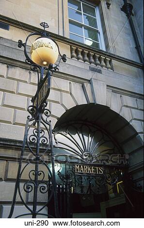 18th Century Entrance to Bath Covered Market UK View Large Photo Image Stock Image - 18th Century Entrance to Bath Covered Market UK. Fotosearch