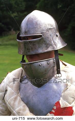 Battle Reenactor in Medieval Steel Helmet View Large Photo Image Stock Photography - Battle Reenactor in Medieval Steel Helmet. Fotosearch