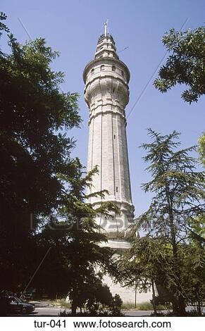 Stock Image - Beyazit Kulesi Istanbul Turkey. Fotosearch
