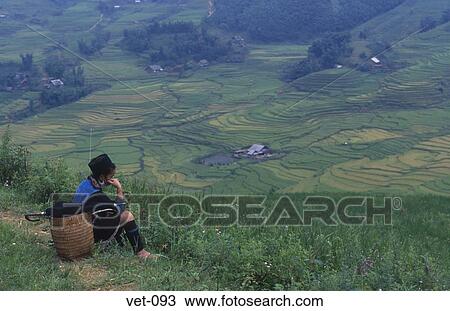 Black H'mong Woman Sapa Vietnam View Large Photo Image Stock Image - Black H'mong Woman Sapa Vietnam. Fotosearch