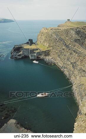 Bluepool Bay Abereiddy Wales UK View Large Photo Image Stock Photography - Bluepool Bay Abereiddy Wales UK. Fotosearch