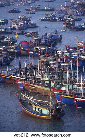 Boats Cat Ba Island Halong Bay Vietnam View Large Photo Image Stock Image - Boats Cat Ba Island Halong Bay Vietnam. Fotosearch