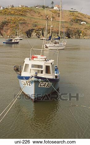Boats in Lower Fishguard Harbour Wales UK View Large Photo Image Stock Photograph - Boats in Lower Fishguard Harbour Wales UK. Fotosearch