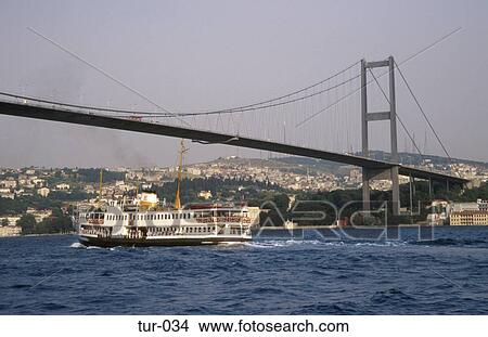 Bosphorus Bridge Istanbul Turkey View Large Photo Image Picture - Bosphorus Bridge Istanbul Turkey. Fotosearch