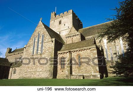 Brecon Cathedral Wales UK View Large Photo Image Stock Photograph - Brecon Cathedral Wales UK. Fotosearch