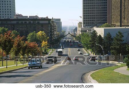 Broad Street Through Salt Lake City Utah USA View Large Photo Image Stock Image - Broad Street Through Salt Lake City Utah USA. Fotosearch