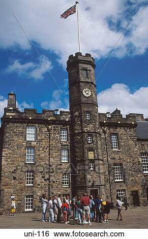 Buildings and Tourists Edinburgh Castle Scotland View Large Photo Image Stock Photograph - Buildings and Tourists Edinburgh Castle Scotland. Fotosearch