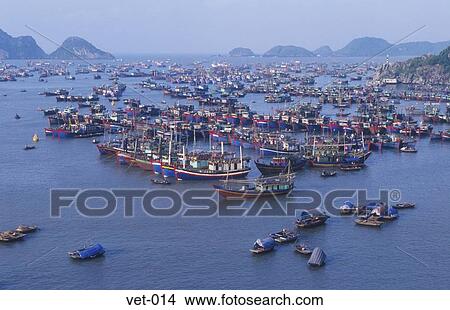 Picture - Cat Ba Island and Halong Bay Vietnam Asia. Fotosearch