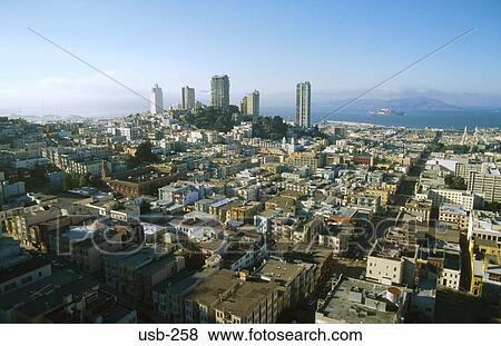 Central San Francisco Cityscape USA View Large Photo Image Stock Photo - Central San Francisco Cityscape USA. Fotosearch