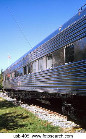 Chrome Railway Carriage Snoqualmie USA View Large Photo Image Stock Photography - Chrome Railway Carriage Snoqualmie USA. Fotosearch