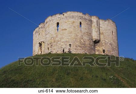 Cliffords Tower York Castle UK View Large Photo Image Picture - Cliffords Tower York Castle UK. Fotosearch