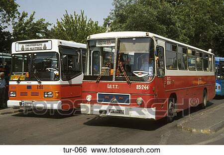 Stock Photograph - Coaches Istanbul Turkey. Fotosearch