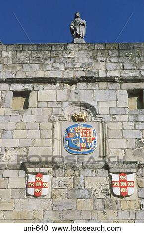 Coats of Arms on Gatehouse to York UK View Large Photo Image Stock Image - Coats of Arms on Gatehouse to York UK. Fotosearch