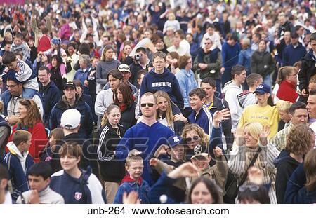Crowd at Music Festival Swansea UK View Large Photo Image Picture - Crowd at Music Festival Swansea UK. Fotosearch