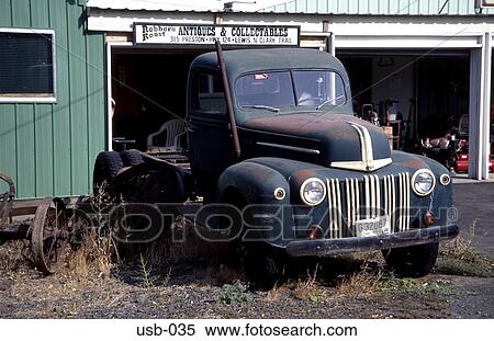 Decaying 1940s Pick-Up Truck USA View Large Photo Image Stock Photography - Decaying 1940s Pick-Up Truck USA. Fotosearch