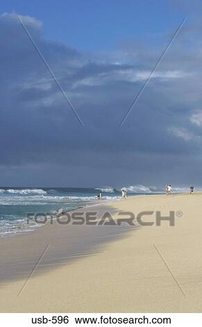 Deserted Beach Oahu Hawaii USA View Large Photo Image Stock Photograph - Deserted Beach Oahu Hawaii USA. Fotosearch
