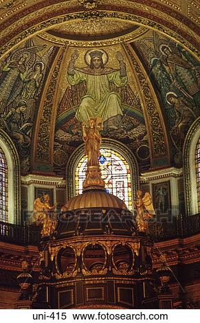 Dome Ceiling and Altar Piece St Pauls London UK View Large Photo Image Stock Photography - Dome Ceiling and Altar Piece St Pauls London UK. Fotosearch