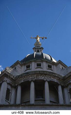 Dome of Old Bailey London UK View Large Photo Image Stock Photo - Dome of Old Bailey London UK. Fotosearch