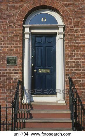Doorway to Georgian Terraced House Liverpool UK View Large Photo Image Picture - Doorway to Georgian Terraced House Liverpool UK. Fotosearch