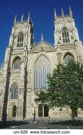 Elevation of West Front of York Minster UK View Large Photo Image Stock Photograph - Elevation of West Front of York Minster UK. Fotosearch