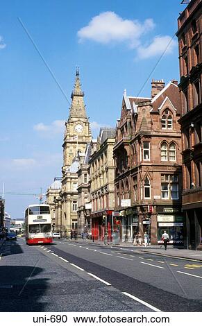 Empty Shopping Street Liverpool UK View Large Photo Image Stock Image - Empty Shopping Street Liverpool UK. Fotosearch