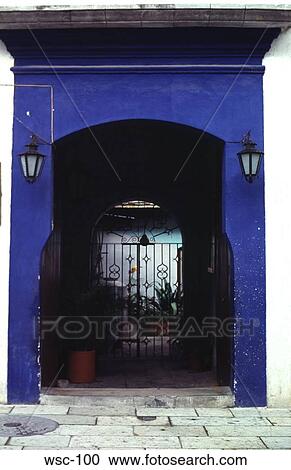 Entrance Arch to Building Mexico View Large Photo Image Stock Image - Entrance Arch to Building Mexico. Fotosearch