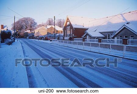 Exterior of School in Snow Loughor Wales View Large Photo Image Stock Image - Exterior of School in Snow Loughor Wales. Fotosearch