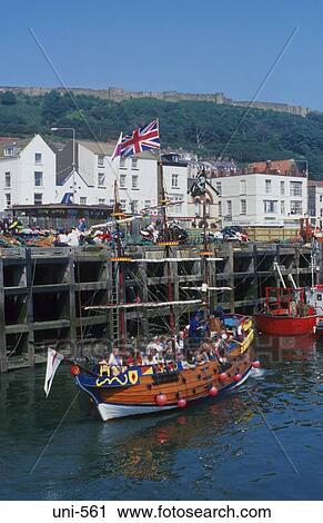 Fake Galleon Taking Tourists on Trip UK View Large Photo Image Stock Image - Fake Galleon Taking Tourists on Trip UK. Fotosearch
