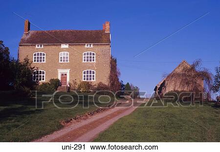Farmhouse on Hill Shropshire UK View Large Photo Image Stock Image - Farmhouse on Hill Shropshire UK. Fotosearch