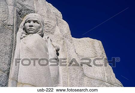 Figure of Indian Carved in Rock Salt Lake City USA View Large Photo Image Stock Image - Figure of Indian Carved in Rock Salt Lake City USA. Fotosearch