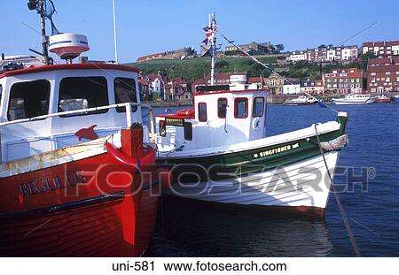 Fishing Boats Whitby UK View Large Photo Image Stock Image - Fishing Boats Whitby UK. Fotosearch