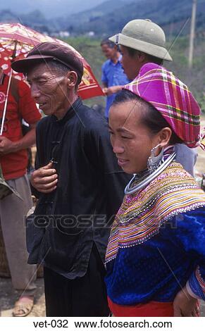 Flower H'mong People Vietnam Asia View Large Photo Image Stock Image - Flower H'mong People Vietnam Asia. Fotosearch