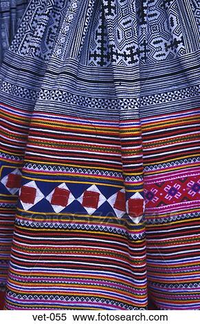 Flower H'mong Textiles Bac Ha Vietnam View Large Photo Image Stock Photography - Flower H'mong Textiles Bac Ha Vietnam. Fotosearch
