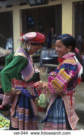 Flower H'mong Woman Bac Ha Market Vietnam Asia View Large Photo Image Picture - Flower H'mong Woman Bac Ha Market Vietnam Asia. Fotosearch