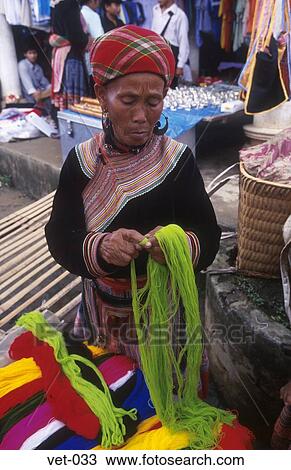 Flower H'mong Woman Bac Ha Market Vietnam Asia View Large Photo Image Stock Image - Flower H'mong Woman Bac Ha Market Vietnam Asia. Fotosearch