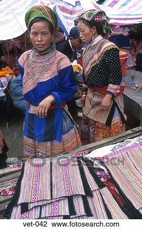Flower H'mong Women Bac Ha Market Vietnam Asia View Large Photo Image Stock Image - Flower H'mong Women Bac Ha Market Vietnam Asia. Fotosearch