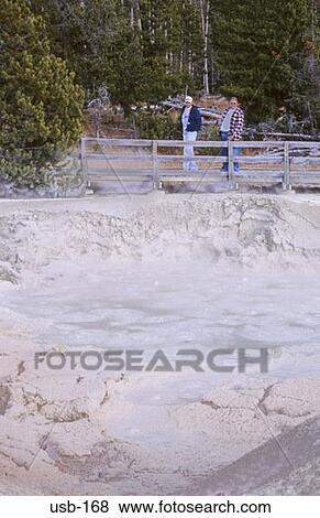 Fountain Paint Pot Mud Hole Yellowstone USA View Large Photo Image Stock Photo - Fountain Paint Pot Mud Hole Yellowstone USA. Fotosearch