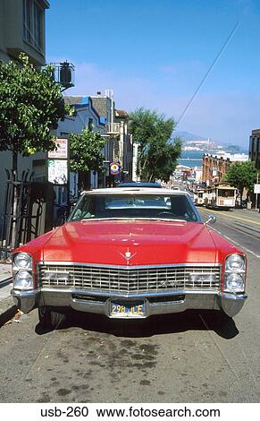 Front of Large 1970s American Car San Francisco USA View Large Photo Image Stock Image - Front of Large 1970s American Car San Francisco USA. Fotosearch