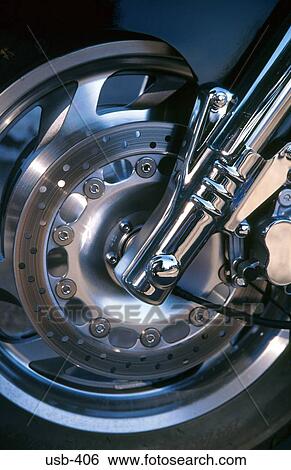 Front Wheel of Harley Davidson USA View Large Photo Image Stock Photograph - Front Wheel of Harley Davidson USA. Fotosearch