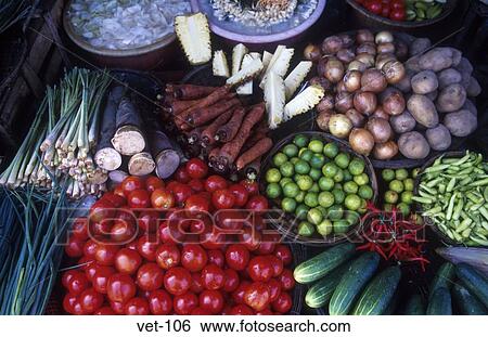 Fruit and Vegetable Stall Hue Vietnam View Large Photo Image Stock Photograph - Fruit and Vegetable Stall Hue Vietnam. Fotosearch