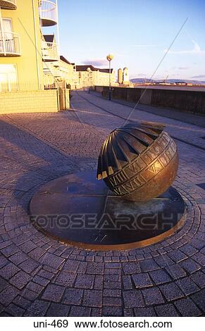 Globe Sculpture Swansea Maritime Quarter Wales View Large Photo Image Stock Photo - Globe Sculpture Swansea Maritime Quarter Wales. Fotosearch